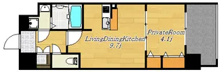 GWK中広【10階】の間取り
