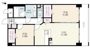 Sophia21堀川【3階】の間取り