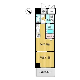 Luce VII【9階】の間取り