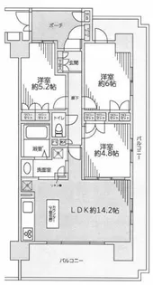アイディーコート本厚木シティーゲート【3階】の間取り