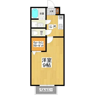 フェリスアビタI【1階】の間取り