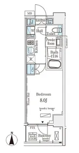 GLACIER大森【7階】の間取り