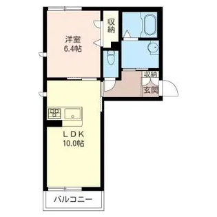 シャーメゾン ディアナ【1階】の間取り