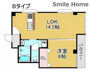 エスコーポ北島【5階】の間取り
