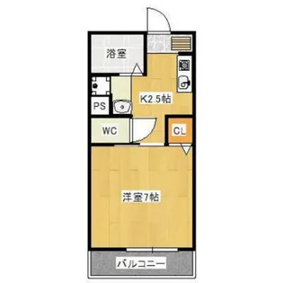 Cross Road II(クロス ロード ツー)【3階】の間取り