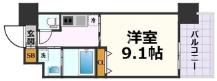 Gokiso Terrace【4階】の間取り