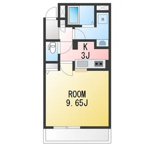 フェリーチェ横濱【7階】の間取り