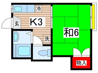 ハイツ昇栄【2階】の間取り