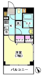 サンハイム蒲田【2階】の間取り