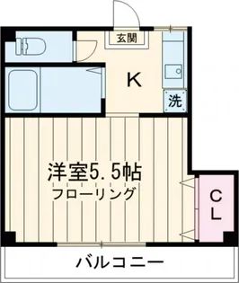 チェリーハイツ【2階】の間取り