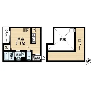 プレシャス ソルーナ 博多駅南【1階】の間取り