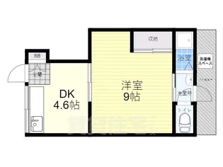 ハイツ星野【2階】の間取り