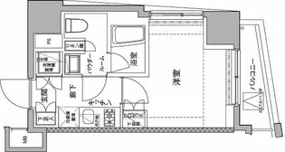 セジョリ北千住ノワール【6階】の間取り