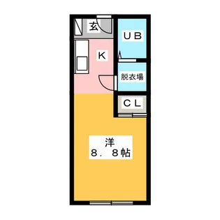 CHATELET ONE【1階】の間取り