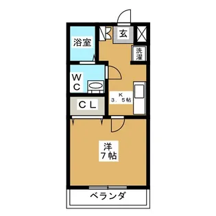 ☆Raffinas【1階】の間取り