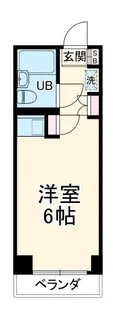 メゾンドサガミ【4階】の間取り