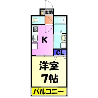 アルファヴィレッジ【1階】の間取り