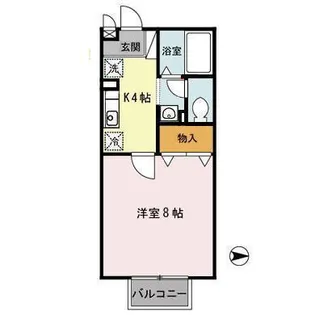 コンフォール【1階】の間取り