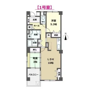 L&A195【3階】の間取り