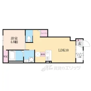 甲南町葛木新築アパート【1階】の間取り