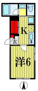サニーサイド南千住駅前【1階】の間取り