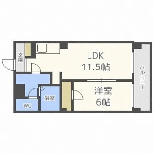 CASA・BGV【5階】の間取り