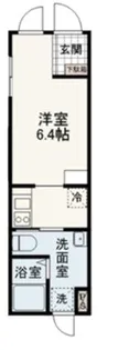 タスキリシェス南品川【1階】の間取り