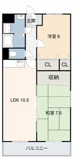 エピーメロン【2階】の間取り