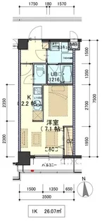 Spring field miyamachi II【4階】の間取り