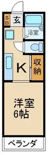 ハミングマサ【2階】の間取り