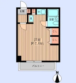 シュテルン和光【4階】の間取り