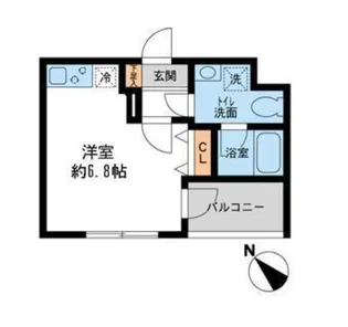 HF上石神井レジデンス【7階】の間取り