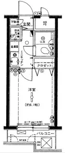 ワコーレ河辺II【4階】の間取り