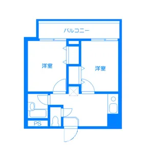 ルート大倉山マンションA【2階】の間取り