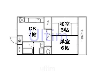 ローズハイム【3階】の間取り