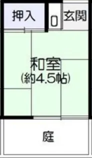 小松レジデンス【1階】の間取り