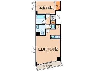 フラックス下北沢【2階】の間取り
