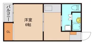 コーポ亀戸【3階】の間取り