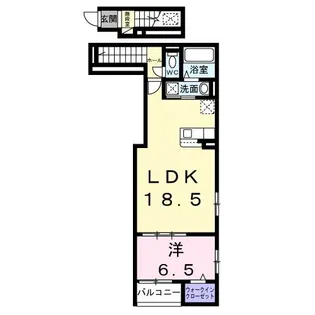 プリマベラ・元住II【2階】の間取り