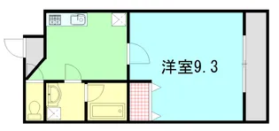 パイナリィ【3階】の間取り