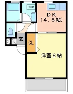 ポテトチップI【1階】の間取り