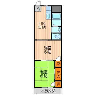 トップイット門真【3階】の間取り