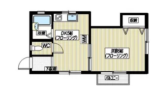 桜ハイツ【2階】の間取り