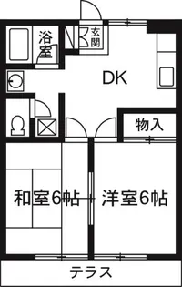 ヴェント【1階】の間取り