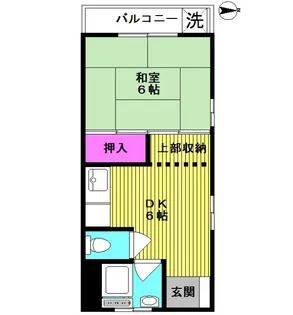 東京都台東区谷中7【マンション】の間取り
