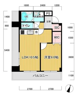 グリーンハイツ【3階】の間取り