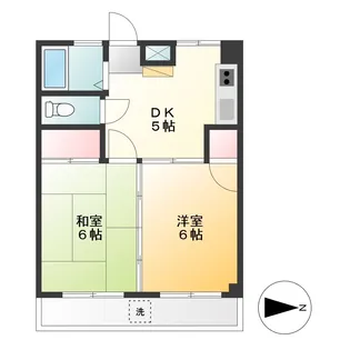 第2中込マンション【3階】の間取り