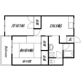 静岡県浜松市中央区蜆塚3【アパート】の間取り