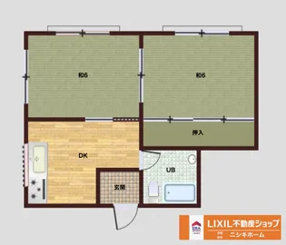 誠マンション【2階】の間取り