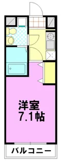神奈川県茅ヶ崎市中島【マンション】の間取り